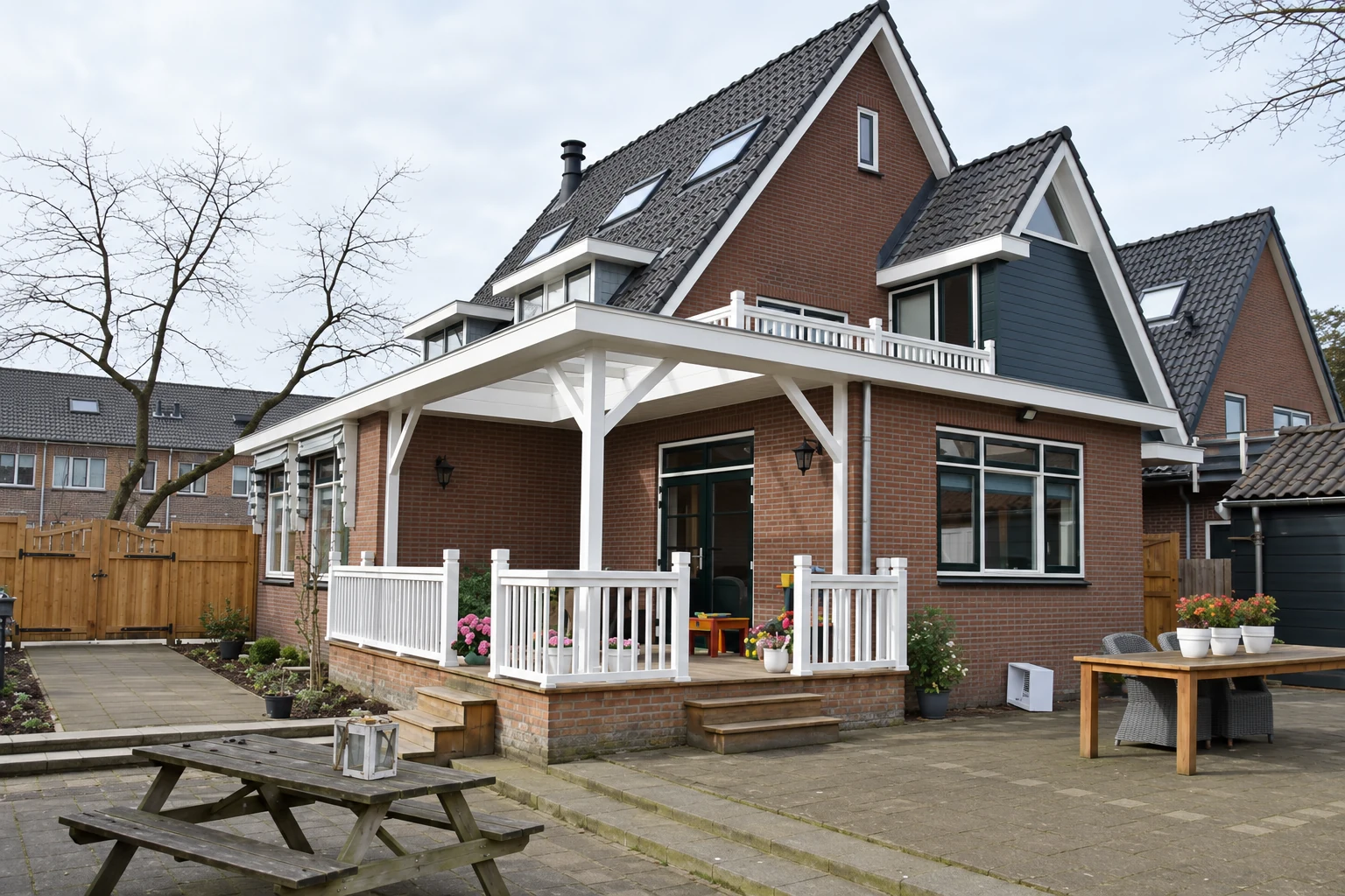 Klapwijk aannemersbedrijf aanbouw veranda woning
