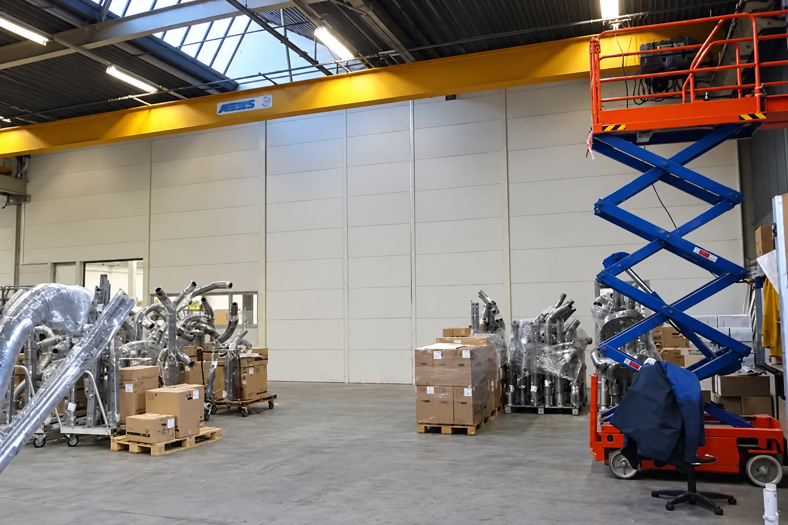 Klapwijk aannemersbedrijf bedrijfsloods industriele hal
