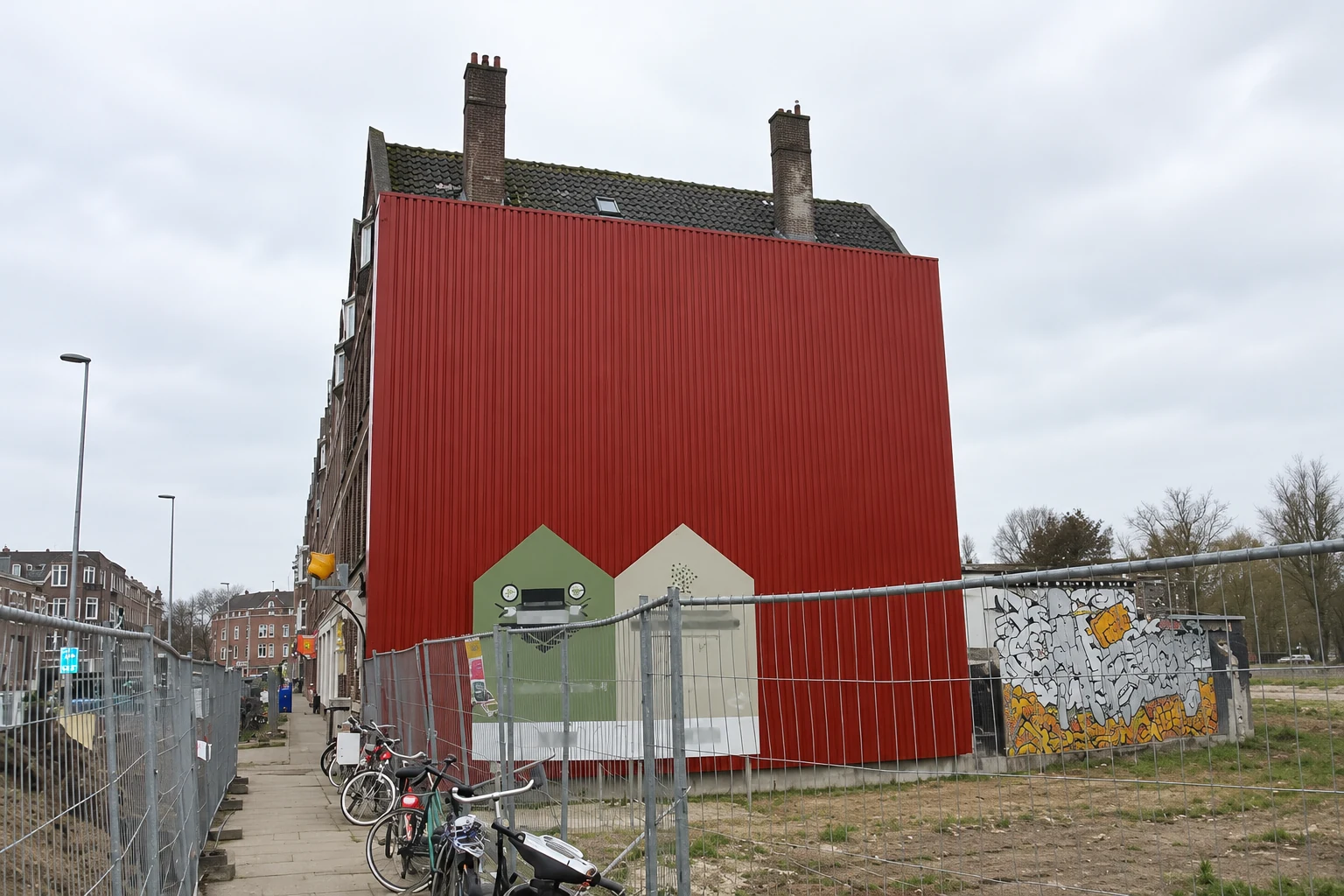 Klapwijk aannemersbedrijf tijdelijke gevel rotterdams huizenherstel