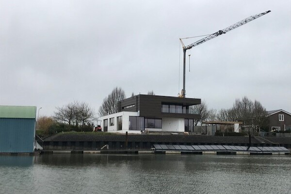 nieuwbouw modern huis